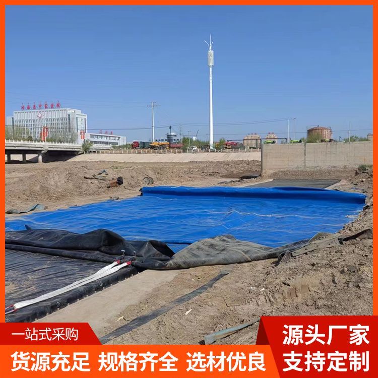 防洪应急橡胶坝批发 发货时效7天 漏水维修坝袋 经久耐用