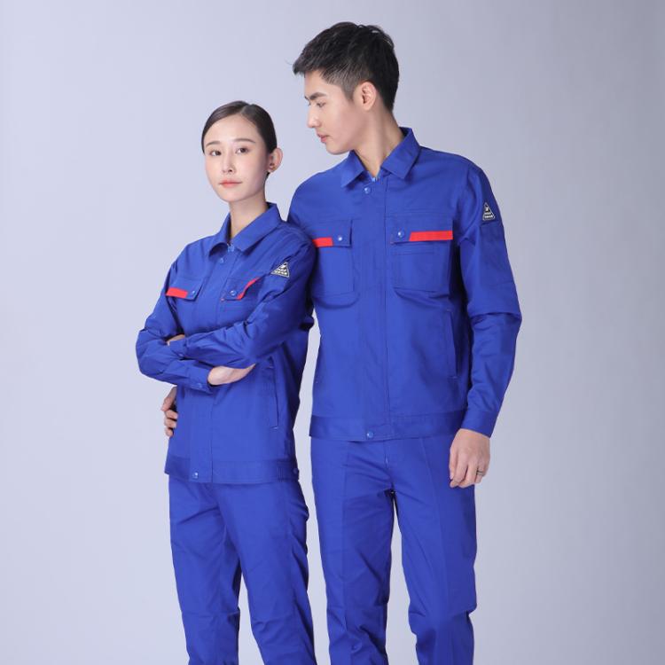 佰仕亨利 工作劳保服定制 防静电厂服定做 车间耐磨长短袖工装