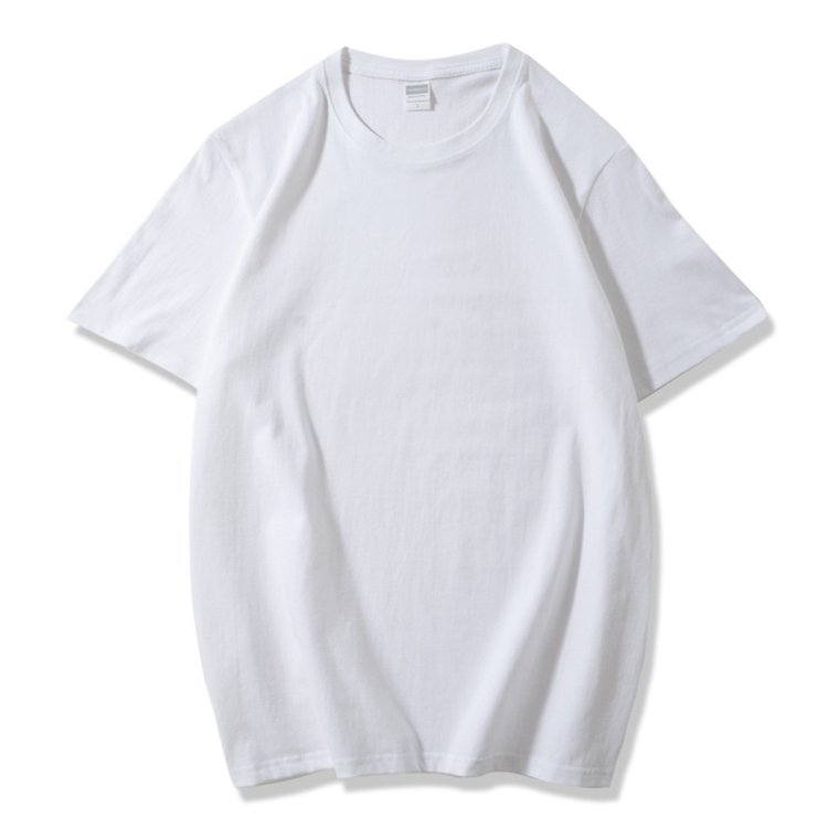 纯棉t恤定制短袖大码工作服印字图logo定做班服宽松半袖广告衫diy