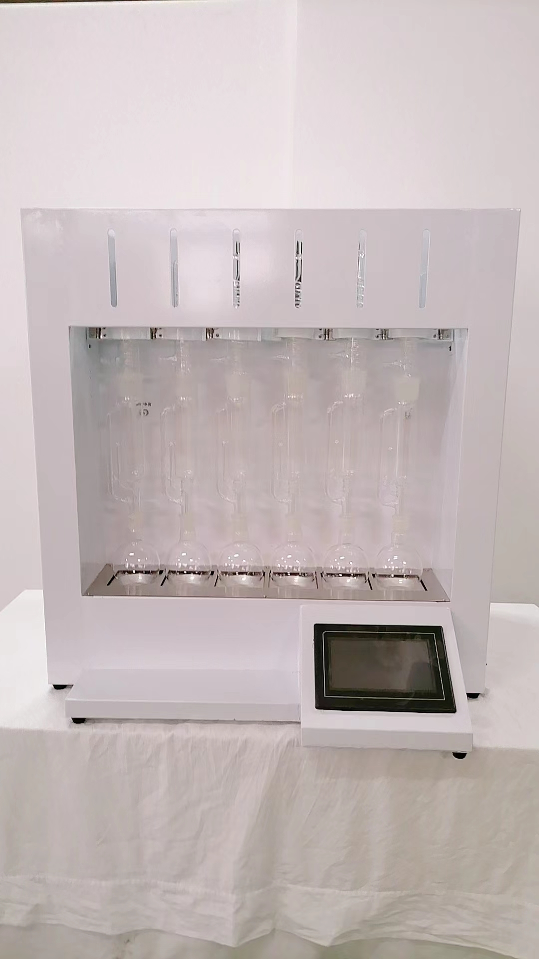 伍跃仪器 6联独立控制索氏提取脂肪装置萃取仪 WY-SXT-6G
