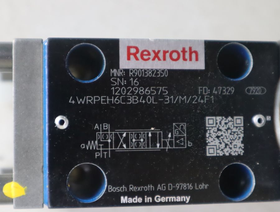 R901382350 4WRPEH6C3B40L-31/M/24F1 德国力士乐REXROTH比例阀