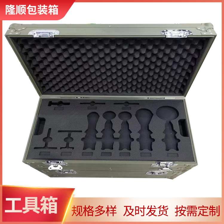 多功能设备箱来图定制 带锁手提铝箱设备收纳箱 铝合金工具箱定做