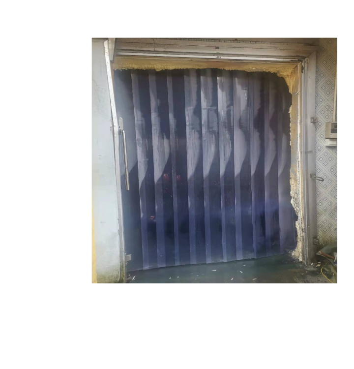 冷库专用耐低温软门帘 -40度不发硬 低温防冻胶帘