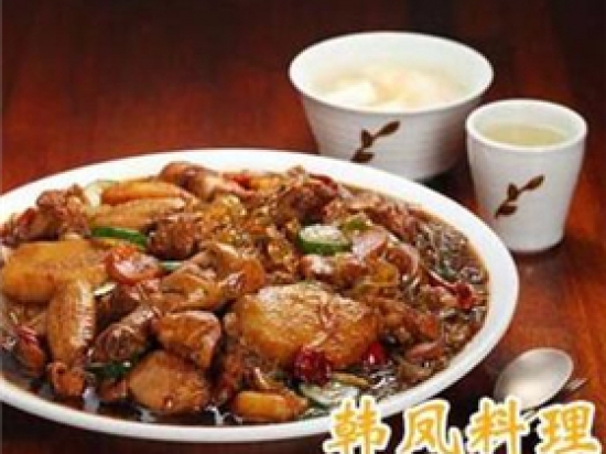 韩凤酱鸡料理