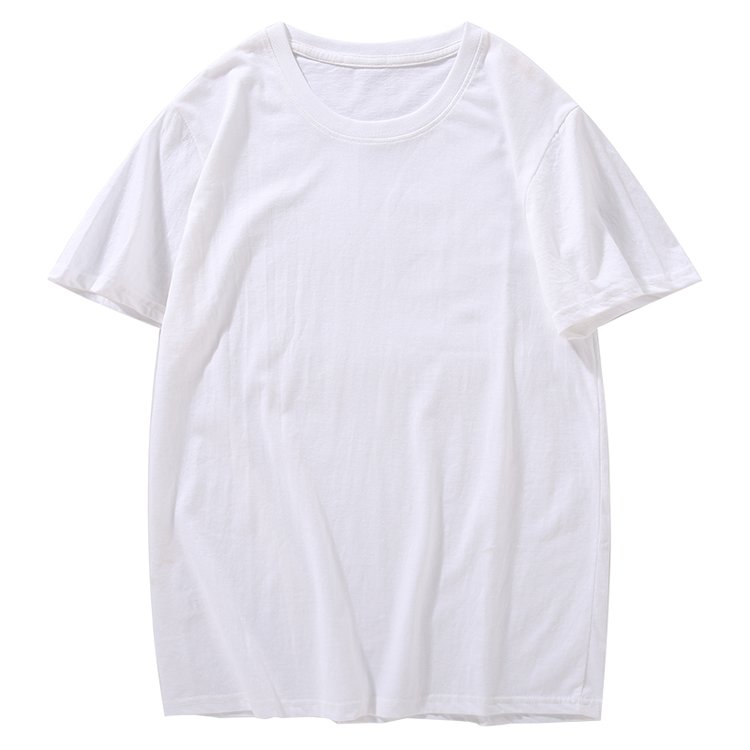 定制T恤文化广告衫定做工作服纯棉大码圆领短袖班服订制印 字logo