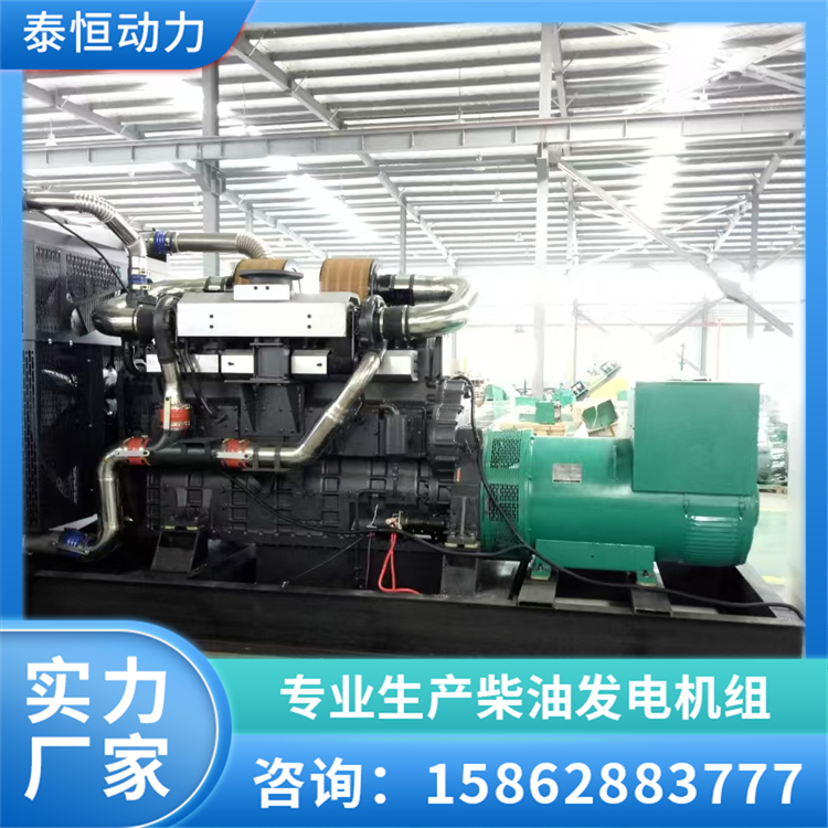 上柴柴油发电机组 工程建设工厂用电应急电源 运行稳定 泰恒