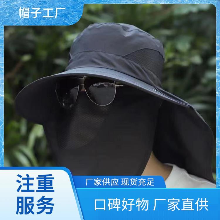 品牌宣传帽 渔夫帽白色 免费拿样免费设计 批发定做