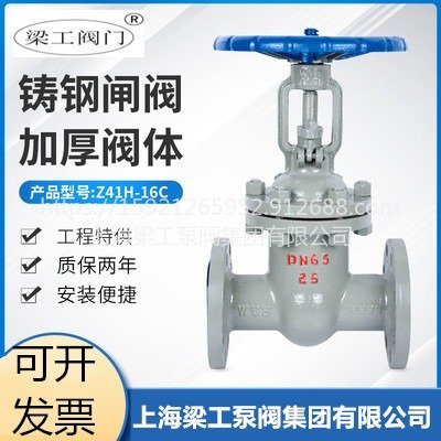 华立电站阀门Z41H碳钢铸钢法兰闸阀厂家 高温蒸汽导热油425度锅炉