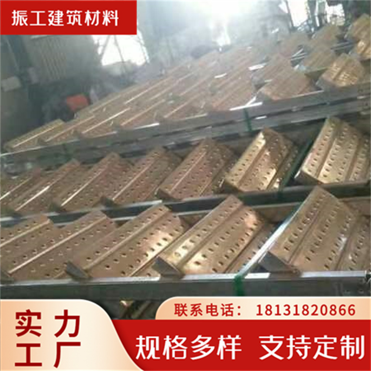 现货国标钢结构一体式楼梯 耐磨防锈防滑分体爬梯 金属圆形冲孔