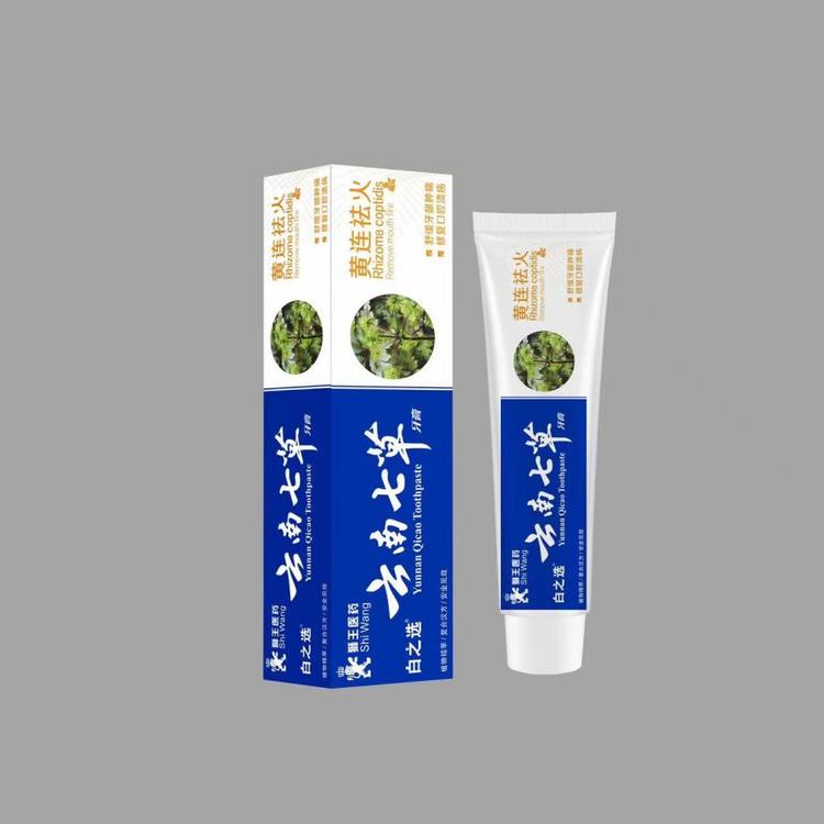 麝香 除口臭 黄柏护龈 桉盐清牙膏 洁白 狮王出品 定制牙膏加工