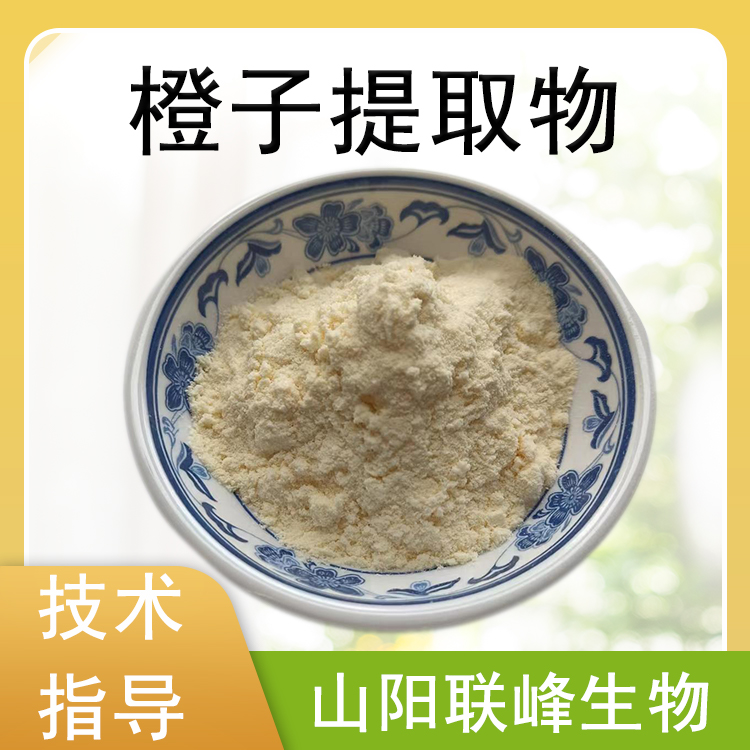 甜橙果粉 橙子提取物 水溶 浓缩果汁粉 食品级精细粉末 联峰生物 可拿样