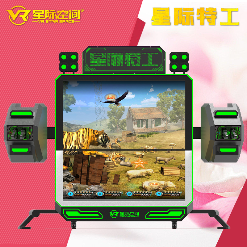 旅游景区娱乐VR项目 星际空间人气火爆vr设备星际特工 营收高