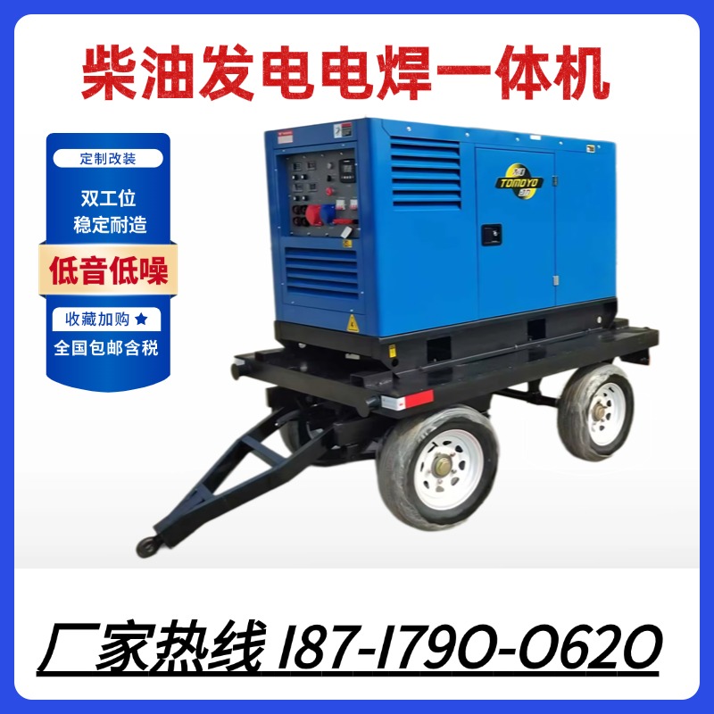 出口品质 大泽动力400A柴油发电电焊机TO400A-JZ 野外施工管道施工