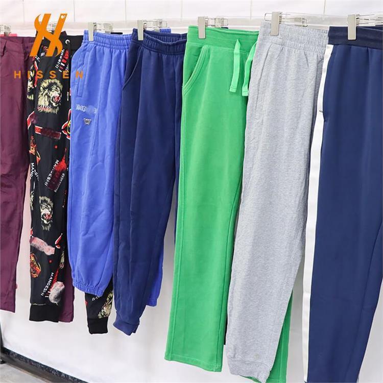 跨境二手衣服潮流品牌女休闲裤luxury branded ladiescottonpants
