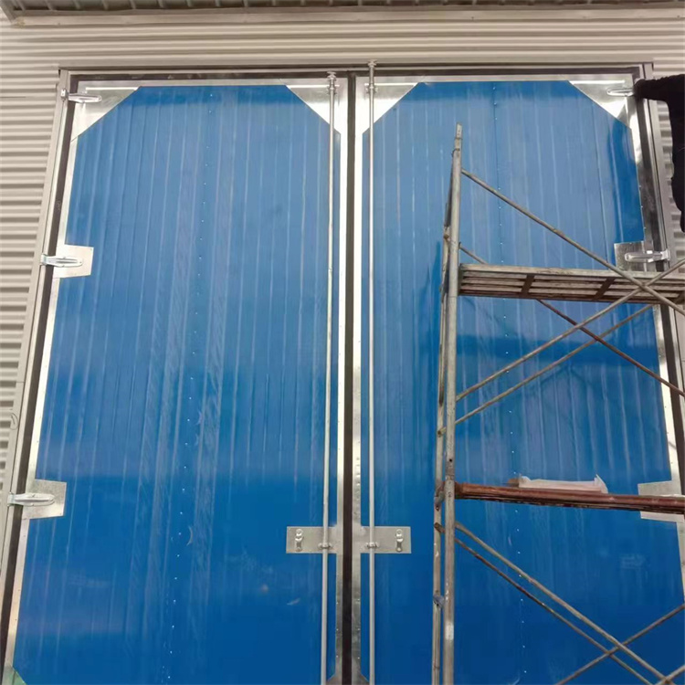 德超仓储 粮库钢制保温门抗冲压防潮防水 粮库专用挡粮板粮仓密封