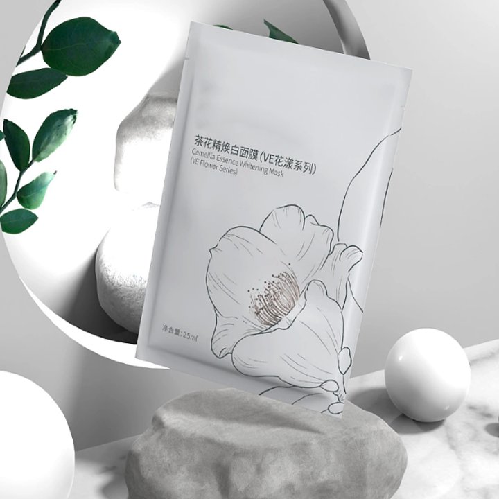 茶花化妆品护肤品面膜委托生产oem一站式代加工厂家 水信生物