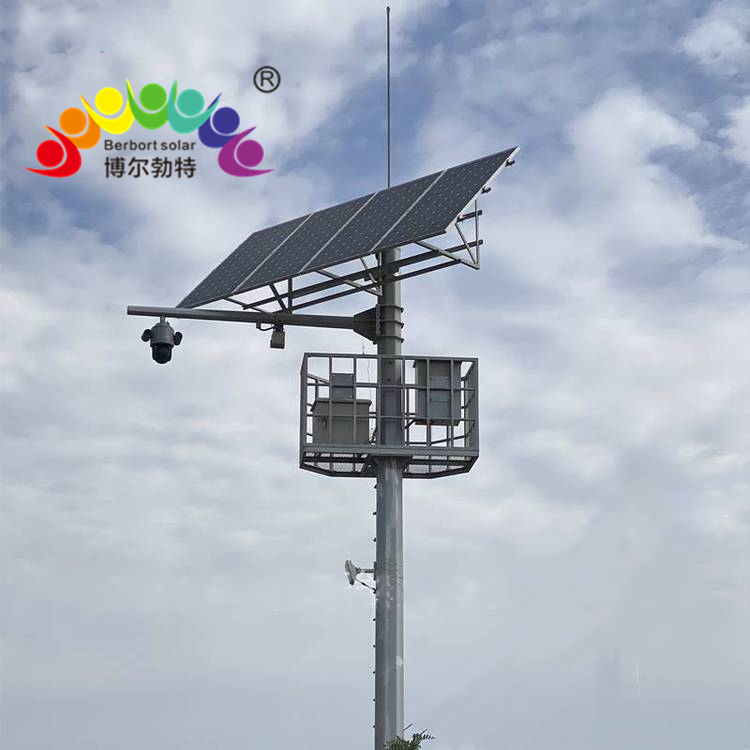 博尔勃特高速公路测速光伏发电 太阳能监控供电系统
