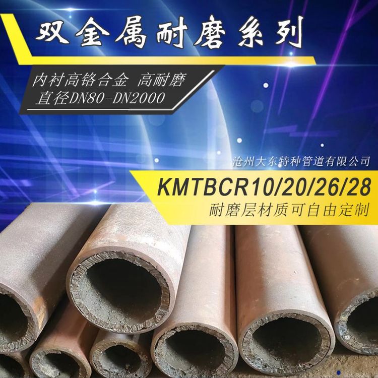 我们生产过的各种耐磨管道产品，陶瓷、双金属、碳化硅弯头全系列
