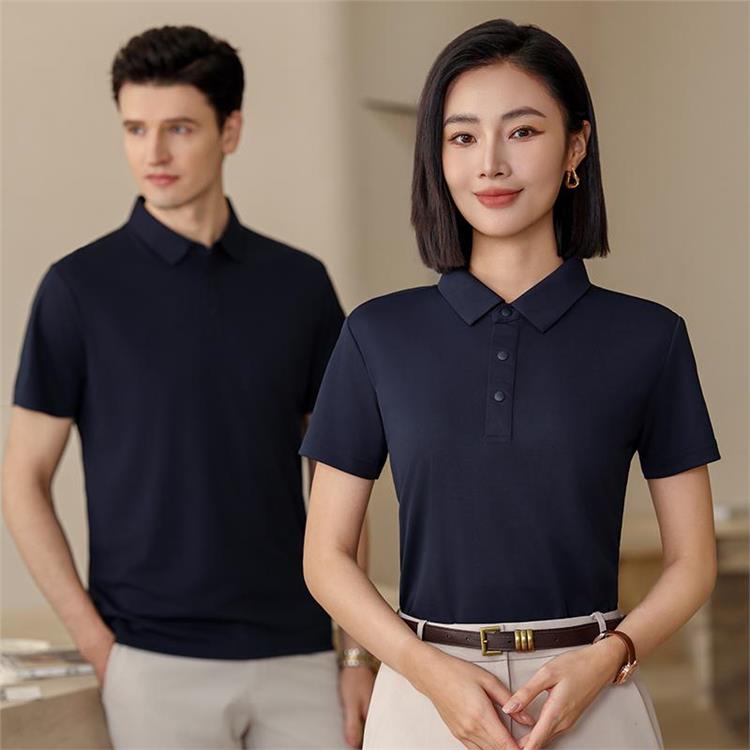 春夏 佰仕亨利 精致刺绣热转印 广告衫工作服定制