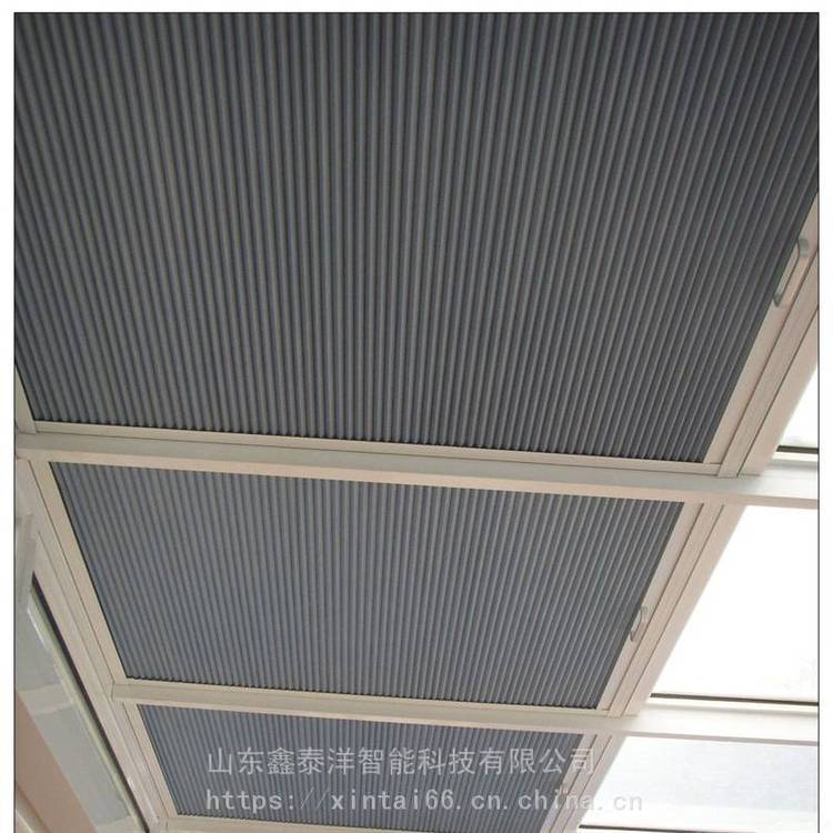蜂巢帘 阳光房隔热防晒遮阳帘 玻璃顶棚帘蜂窝帘 定制厂家