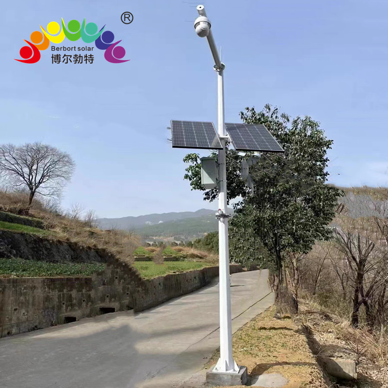 博尔勃特快速路太阳能监控供电系统工地公园无电地区光伏发电系统