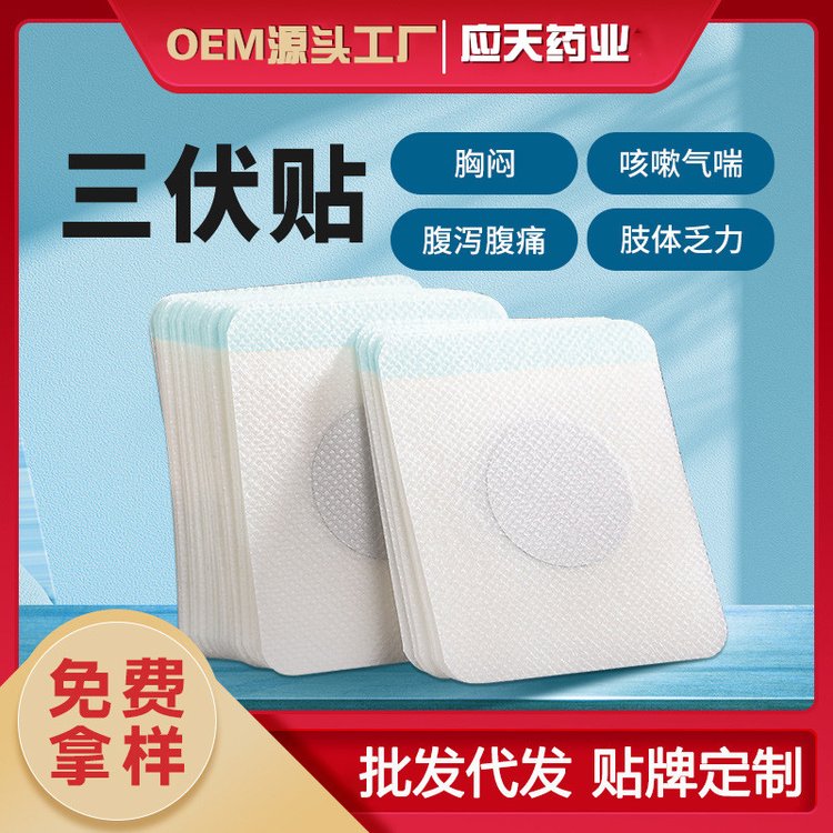 三伏贴厂家批发 裸贴定制OEM贴牌代加工 支持来料 免费打样