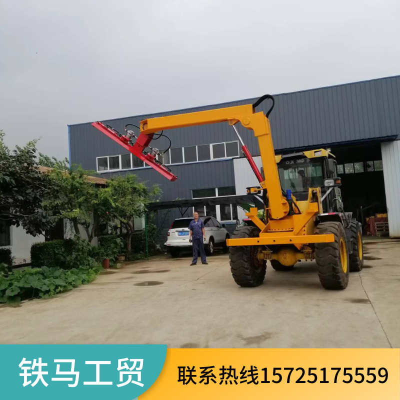 避障割草机 车载式全液压修枝机 灌木园林多功能修剪机 操作简单
