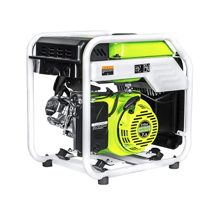8KW汽油发电机户外应急电源220V开架式手拉启动