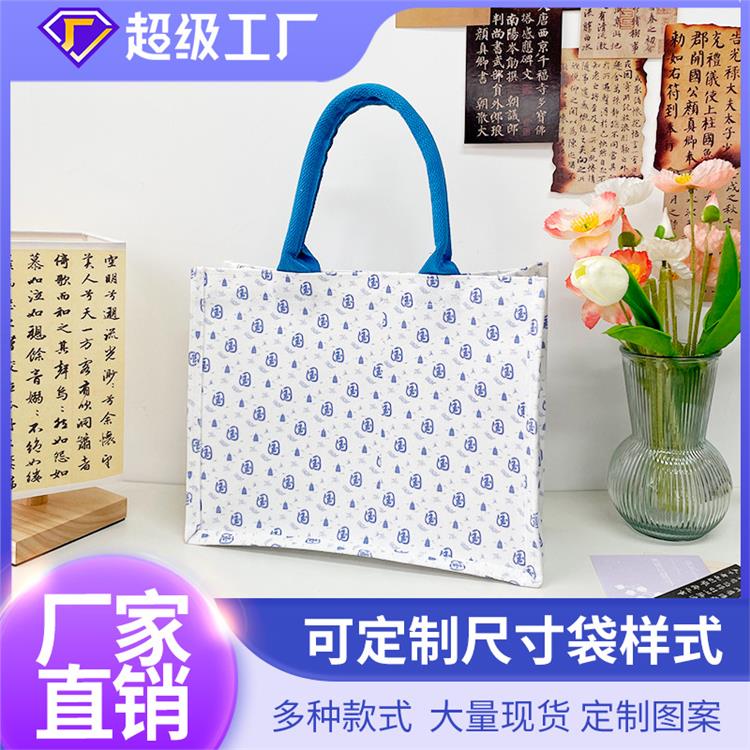厂家手提帆布包小众休闲立体便当包学生手拎包可爱伴手礼ins通勤