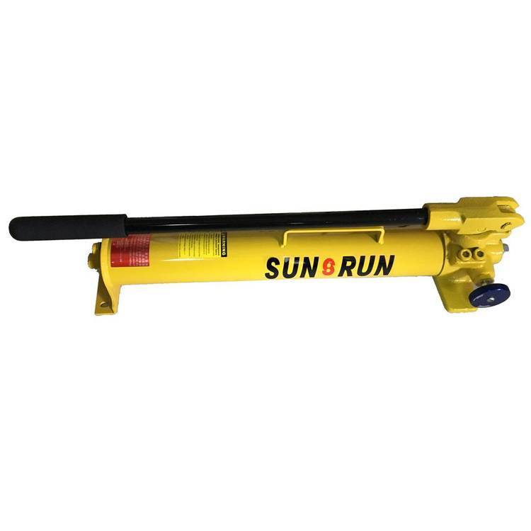 供应巨轮兴（SUNRUN）单作用手动泵SPH2000 ,内置安全阀避免超压损坏