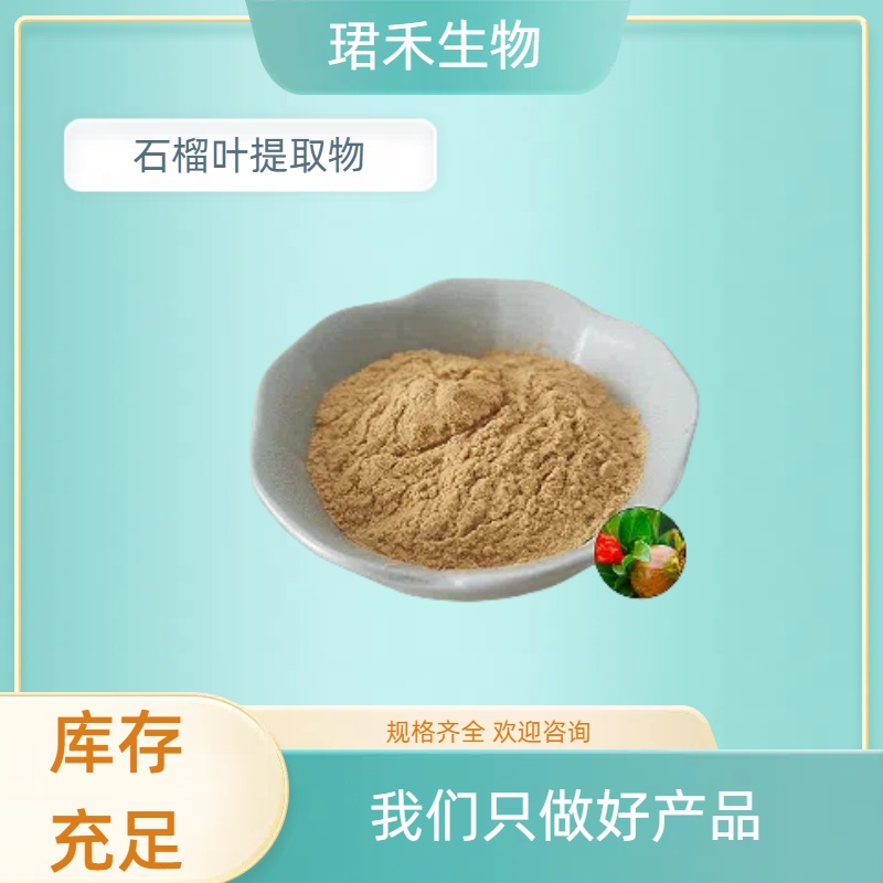 石榴叶提取物10:1 石榴叶粉 食品级专业植提 多规格可定制 水溶性