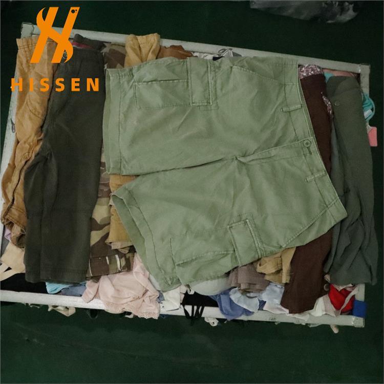 论斤卖二手衣服男士速干休闲运动五分短裤usedshortsmix外贸批发
