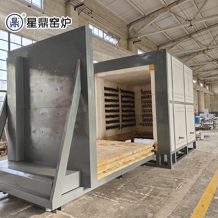 全纤维 高温台车炉 可远程控制 可通气体 生产厂家