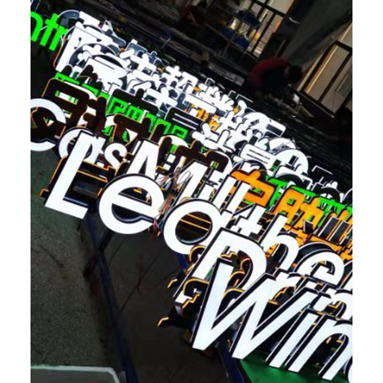 发光字 招牌门头定做led 亚克力灯箱广告牌迷你树脂字