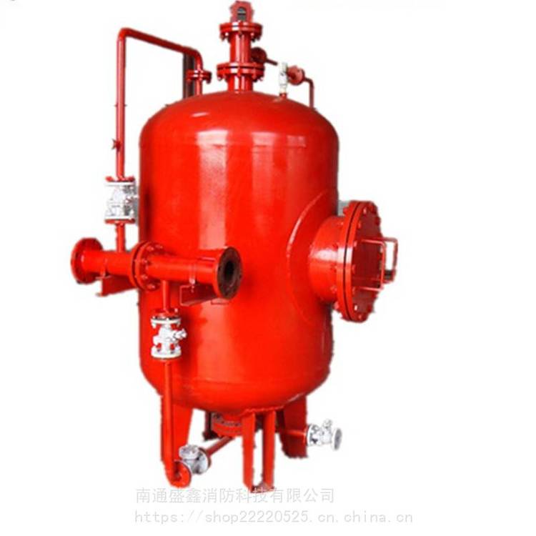 PHYM32/60 6吨压力式泡沫比例混合装置带胶囊泡沫消防罐 可定做 定做泡沫罐子