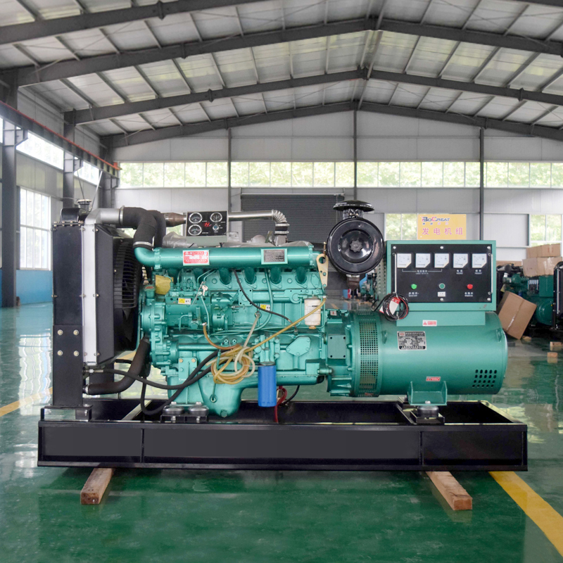 同步交流水冷机械厂电子厂应急电源120KW-400kw柴油发电机组博创