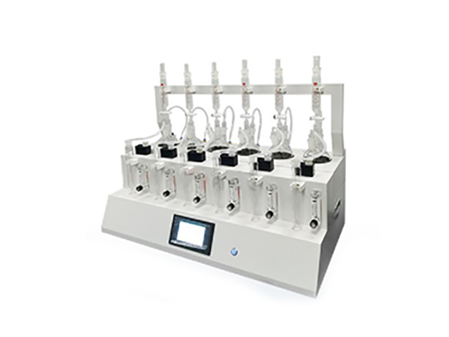 伍跃仪器 6联半自动常压海水硫化物酸化吹气仪WYLHW-6