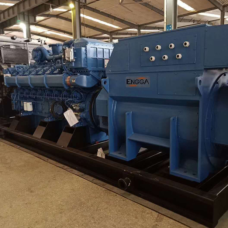 2200KW高压发电机 三相电启动 油耗低运行稳定 合作方式灵活