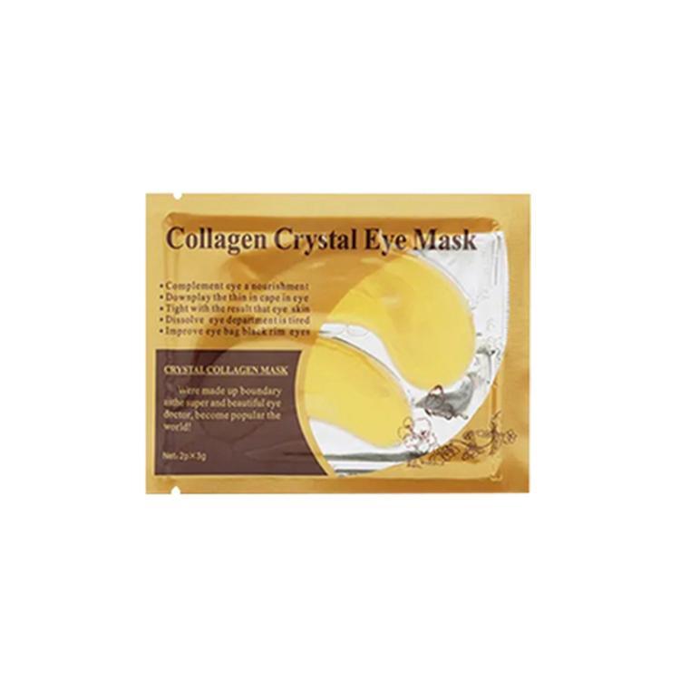 跨境专供黄金眼膜正品现货批发 多种颜色补水保湿全英文眼膜贴oem