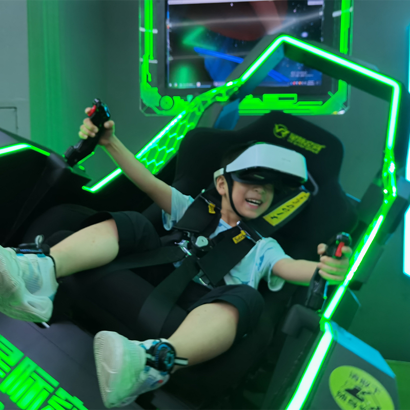 VR过山车设备虚拟现实游戏vr体验馆 星际空间主题乐园开店