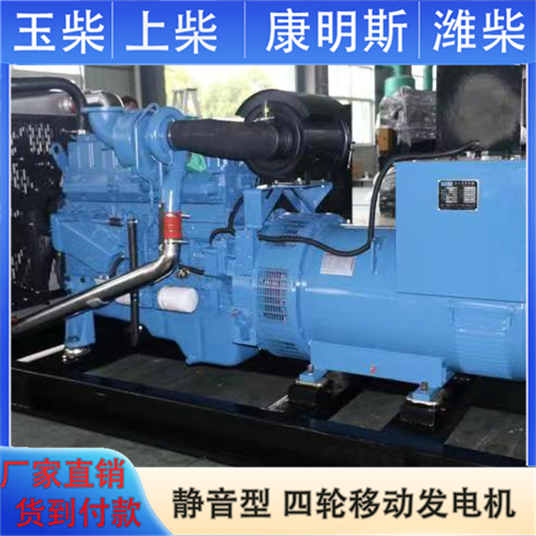 全国发货 160KW柴油发电机 千瓦备用电源 防雨罩型 伟隆