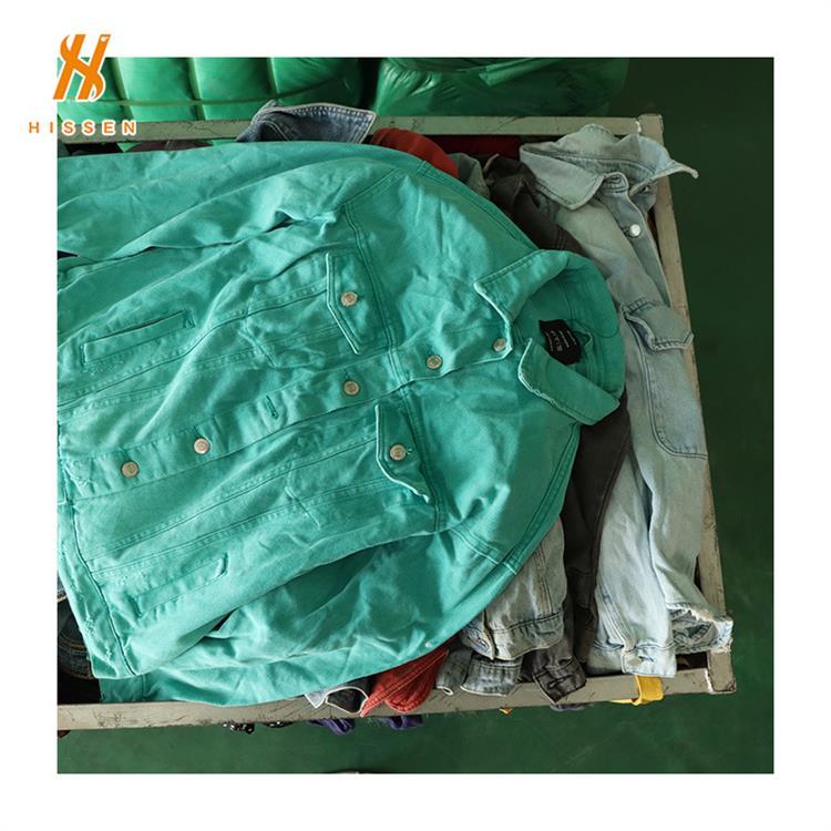 二手女牛仔外套旧衣服整柜直销出口优质货源二手衣服used clothes