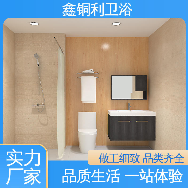 鑫铜利厂家 家用简易 货源充足 一站式采购 装配式整体卫生间