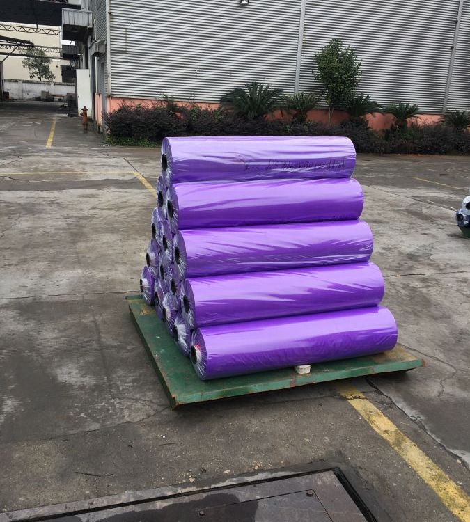 PVC素色膜保护膜 抗酸碱蓝膜 玻璃研磨减薄膜 pvc软膜 超透pvc