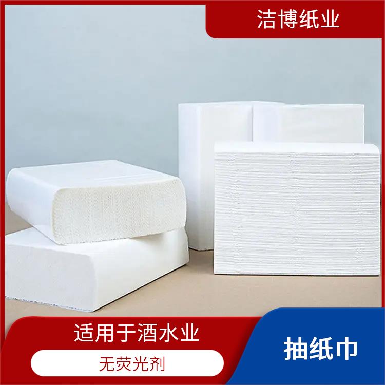 洁博纸业 抽纸标准 手感棉柔纸张细密厚实 经济实惠酒 店直供