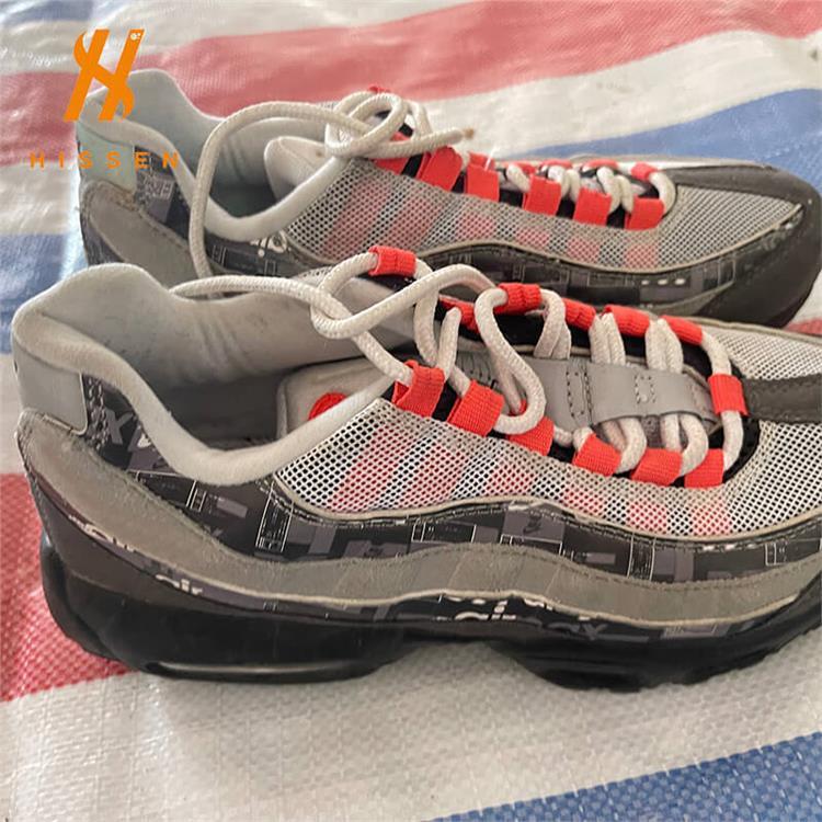 Used shoes branded sports shoes export to South America