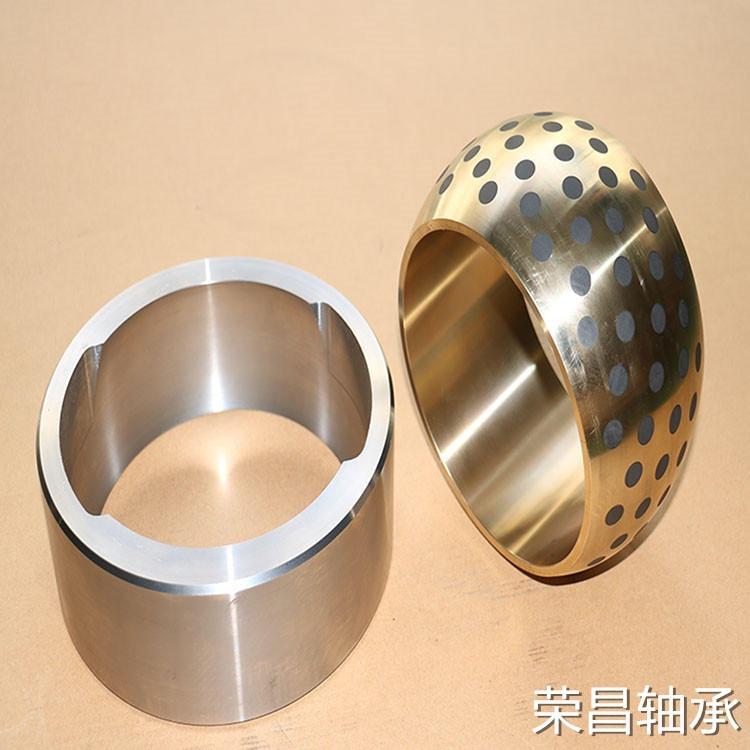 自润滑关节轴承 向心万向球铰JDBS镶石墨轴承 重载耐磨无油润滑