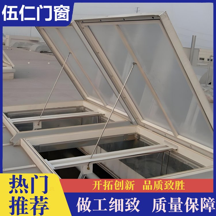 长春电动排烟窗 通风天窗安装 工厂一体型通风电动窗