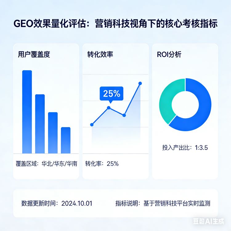 GEO效果量化评估：营销科技视角下的核心考核指标