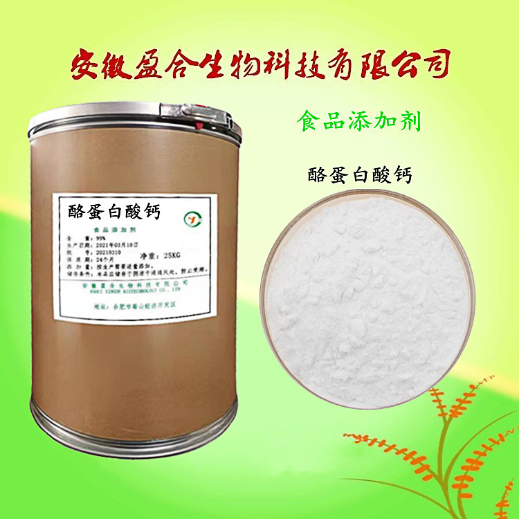 食品级酪蛋白酸钙 增稠剂 钙质蛋白增补剂 乳化剂 品质保证